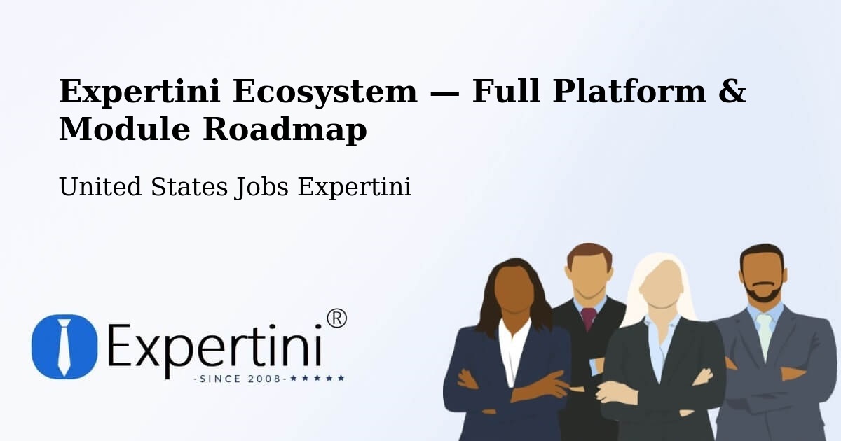 Expertini Ecosystem — Full Platform & Module Roadmap – Oakley